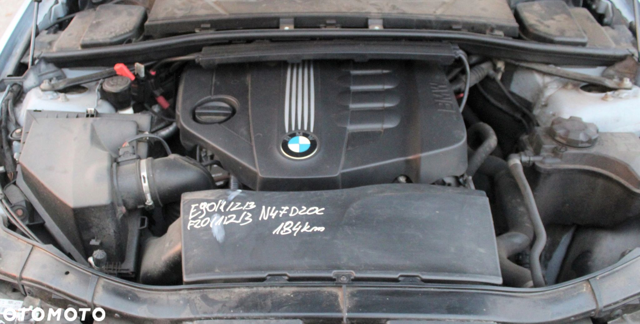 SILNIK N47D20C 2.0D 184KM BMW F10 F30 F20 F25 E84 W AUCIE - 3