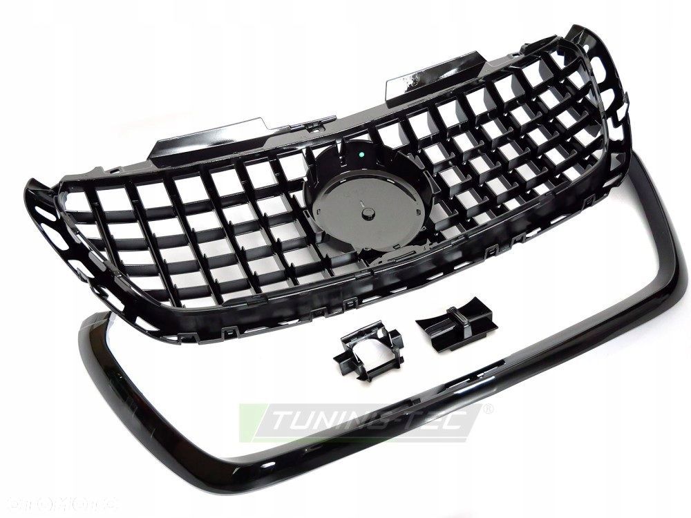 Atrapa Grill Kratka Tuning GT-R Panamericana Mercedes Sprinter 907 910 18- - 5