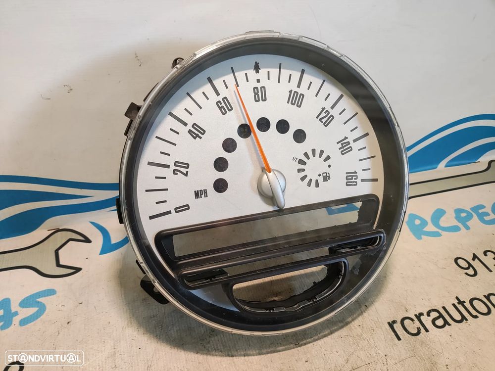 QUADRANTE MOSTRADOR MPH PAINEL INSTRUMENTOS 9232432 92343202 9 232 432 02 62116977077 6977077 67379411 MINI COOPER D R55 R56 R57 R58 R59 R60 R61 - 2