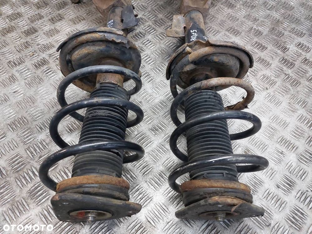 AMORTYZATOR SPRĘŻYNA ZWROTNICA LEWY + PRAWY PRZÓD FORD FOCUS MK2 1.6 TDCI - 3