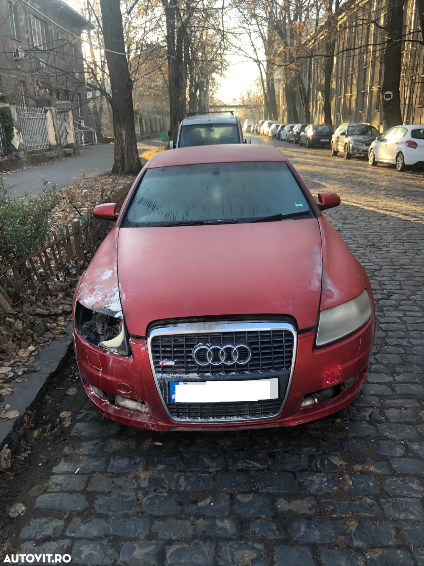 Grila centrala S line Audi A6 C6 4F 2008 - 3