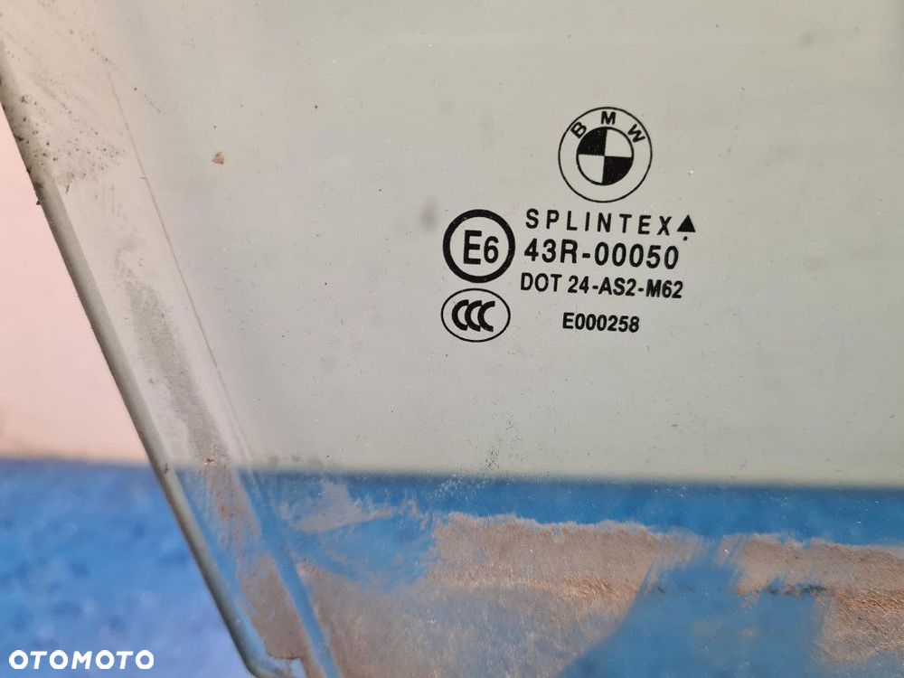 BMW 5 E61 SZYBA DRZWI PRZÓD PRAWA - 2