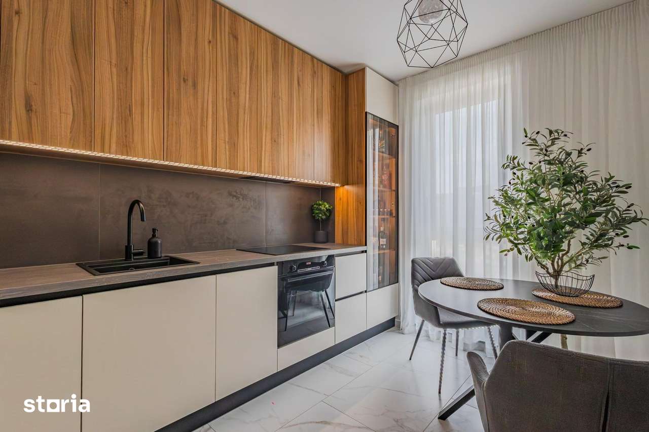 Răcădău/Cosmopolit Rise apartament 2 camere mobilat,parcare subterana — fotografia 1
