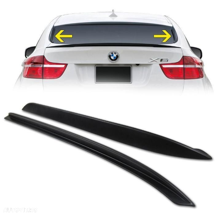 Eleroane pentru BMW X6 E71 laterale luneta din pachet Performance  CALITATE PREMIUM ⭐️⭐️⭐️⭐️⭐️ - 4