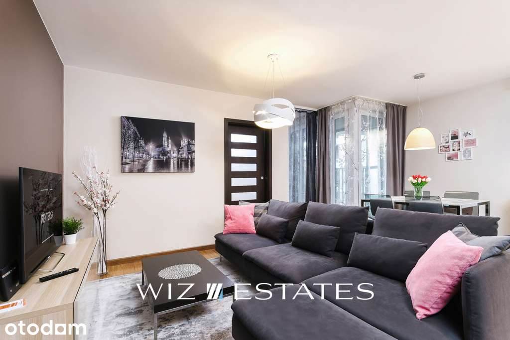 Komfortowe i ciche, 2-pok. 54 m2, Nadwiślańska