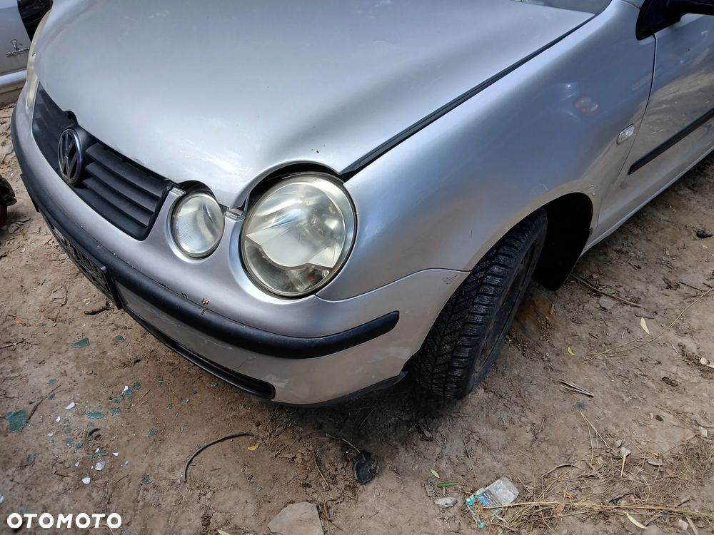 VOLKSWAGEN POLO 9N LA7W maska pokrywa silnika klapa bagażnika zderzak lampa reflektor pas - 1