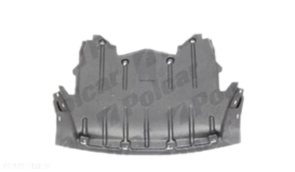 Scut motor Bmw X5 (E70) 04.2010-11.2013 , partea Fata , Polietilena; Polcar, 51757233967 - 1