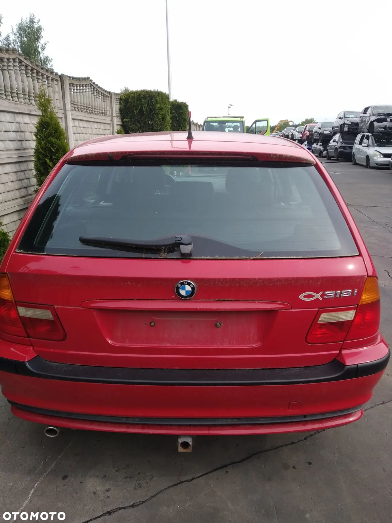BMW E46 LIFT 318I N42B20A 01-05 - ZDERZAK TYL TYLNI JAPANROT 438/3 - 1