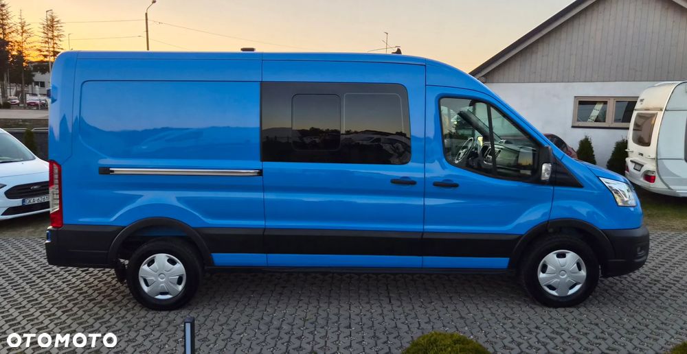 Ford Transit 2.0D L3H2 5 osobowy Brygadówka Webasto - 20