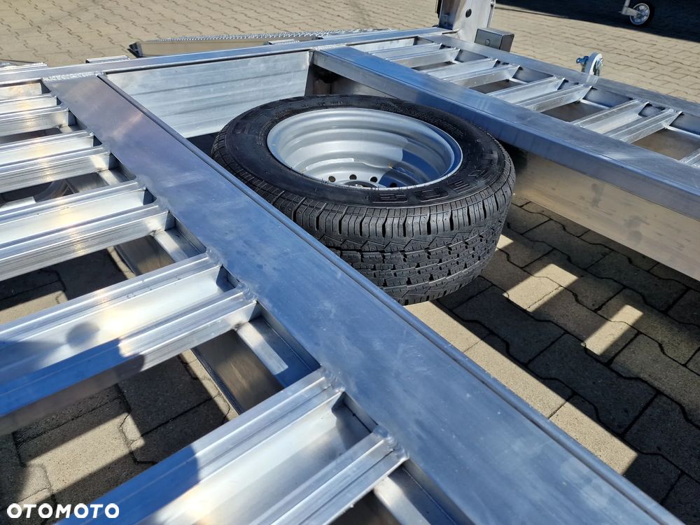 Inny Przyczepa CLM FLY 500 lekka aluminiowa o ładowności 3t ! Wersja Demonstracyjna od Dealera w Polsce! Przyczepa aluminiowa lekka pod maszyny budowlane DMC do 3,5t na prawo jazdy kat.B+E Przyczepa Do Transportu Maszyn Budowlanych CLM Trailer - 7