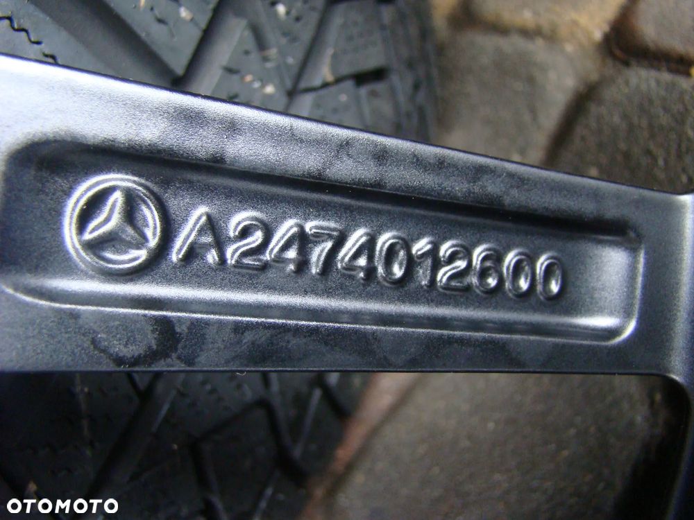 a38 5x112 Mercedes Benz GLA H247 GLB X247 6,5Jx18 215/60 zima czujniki - 6