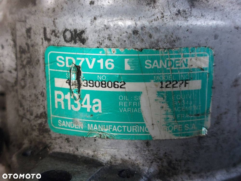 SPRĘŻARKA KOMPRESOR KLIMATYZACJI CITROEN EVASION I LIFT 2.0 HDI - 2