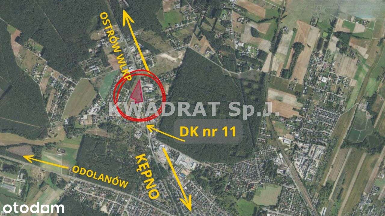 Działka inwestycyjna pow. 1.5104ha - Ostrzeszów - Pełny obrazek: 3/7