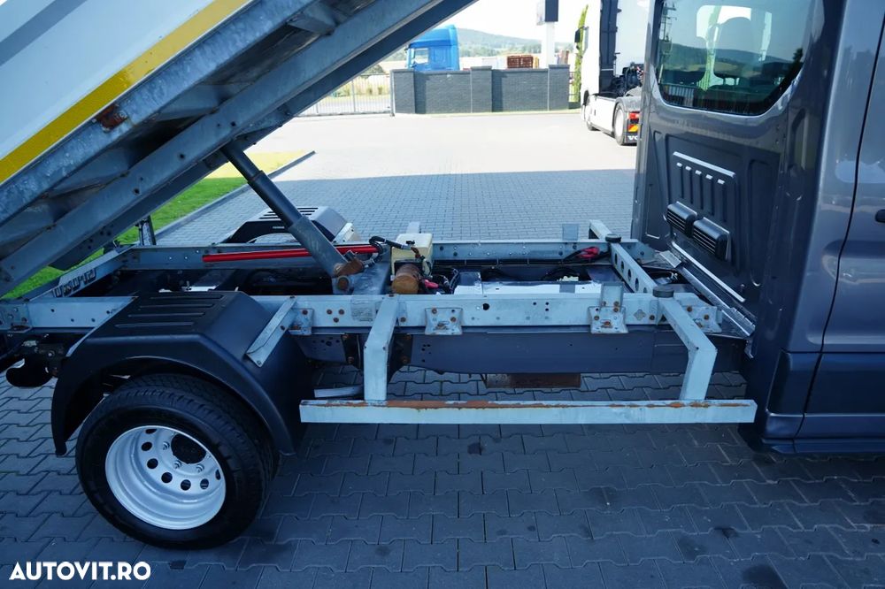 Iveco TRANSIT / BASCULATOR SPATE / DUBLU / MANUAL / IMPORTAT - 9