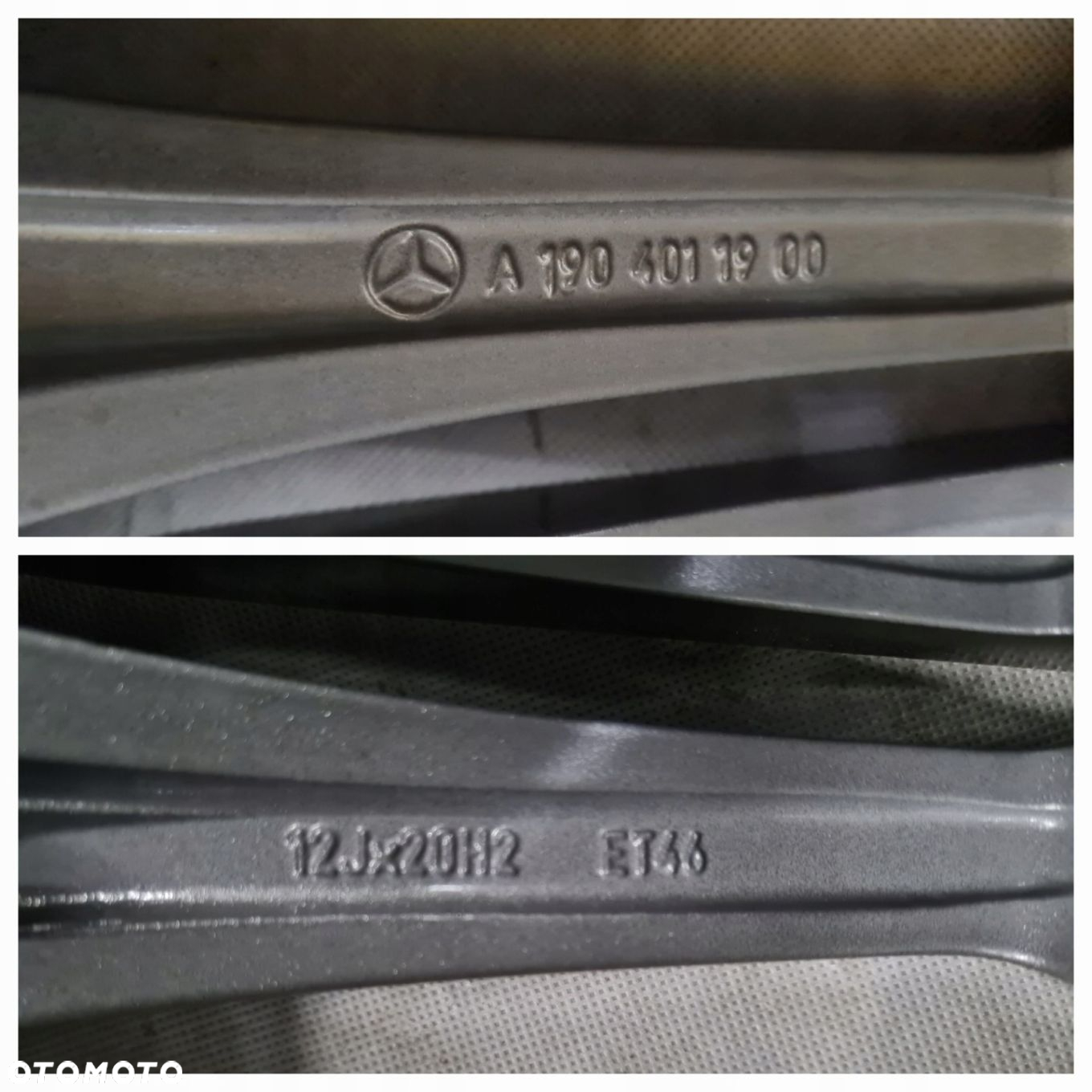 Felga Mercedes GT AMG A1904011900 12x20 ET46 - 5
