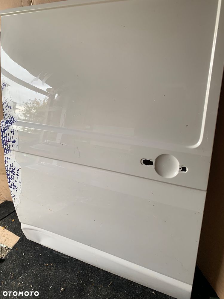 Drzwi boczne przesuwne prawe VW T6 T5 pełne białe - 3