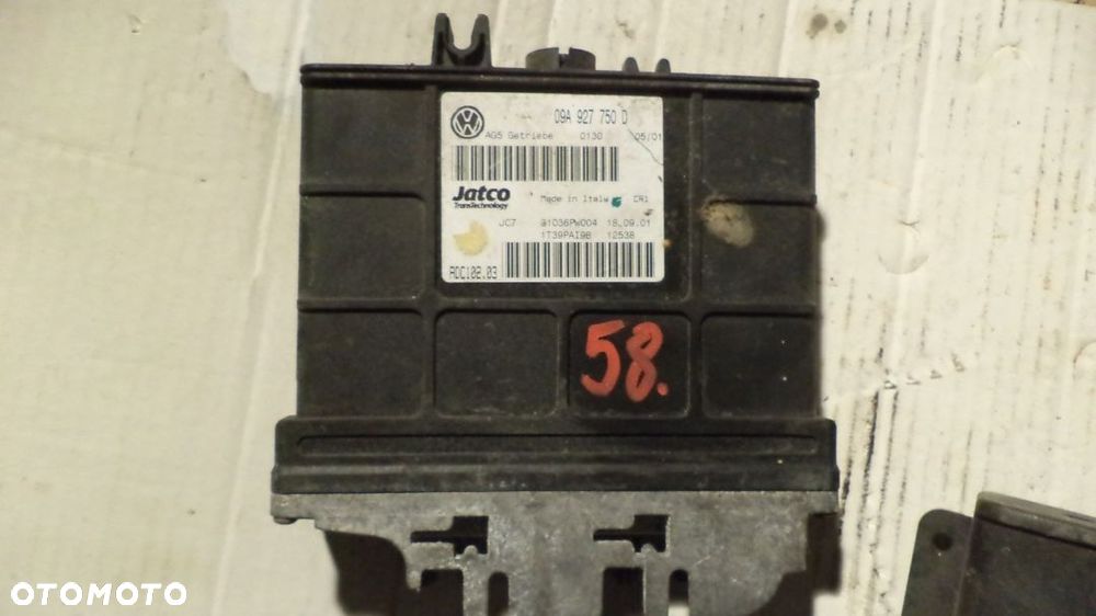 Komputer sterownik skrzyni  VW 2.3 B 09A927750D - 1