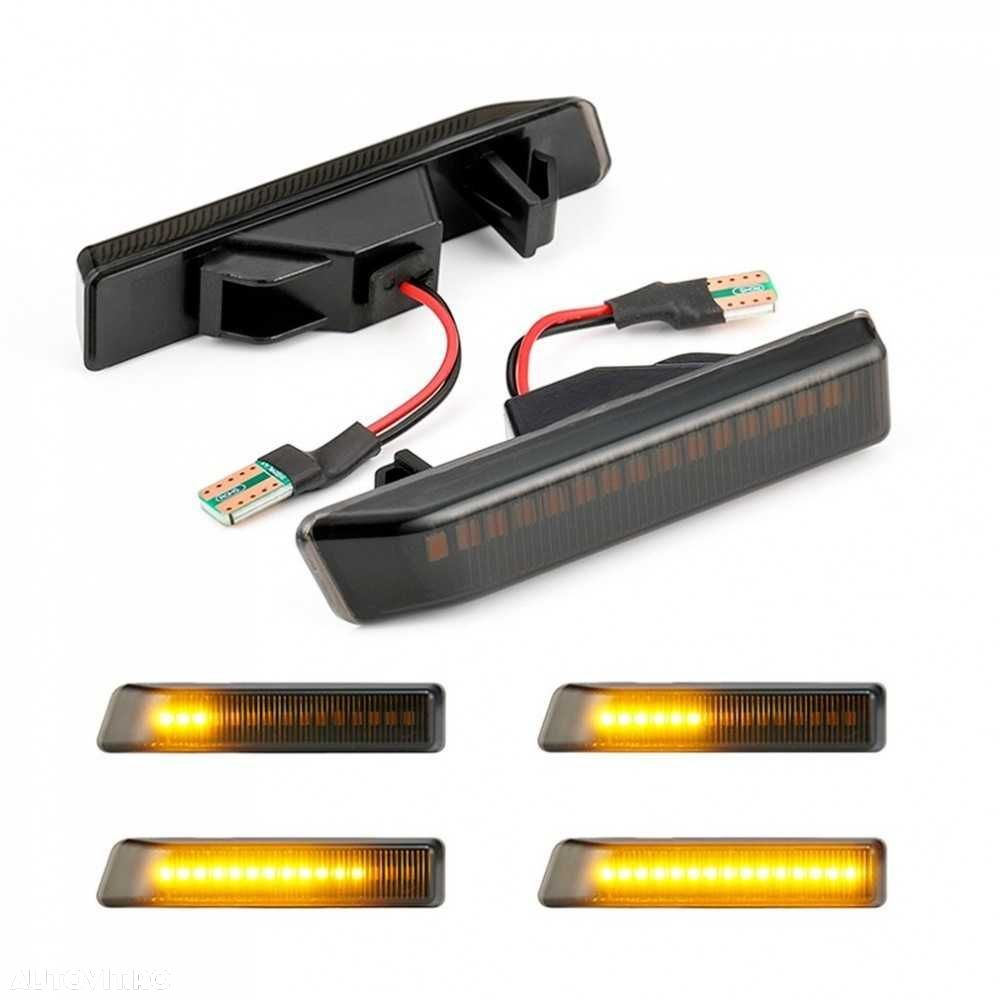 Set 2 x Semnalizare Dinamica aripa LED BMW X5 E53 E36 M3 Facelift - 2