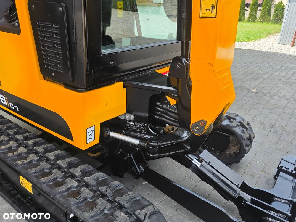 JCB JCB 16 C-1 mini koparka 3 łyżki szybkozłącze 19c1 sprowadzona 8018 serwisowana - 15