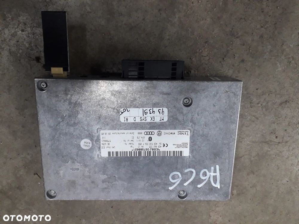 moduł sterownik BLUETOOTH 4e0862335 A6 C6 - 1