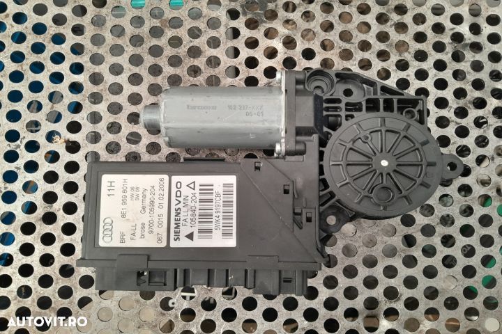 Motoras macara geam fata stanga 0130821765 Audi A4 B7 [2004 - 2008] A - 1