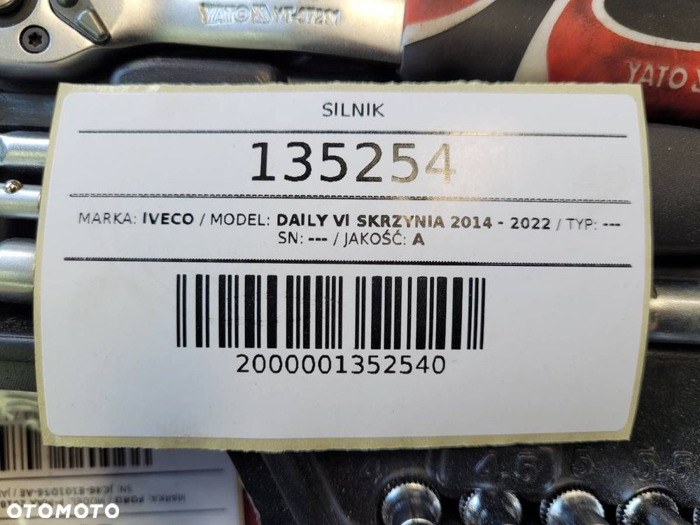 SILNIK GŁOWICA 3.0 HPI D 2024 IVECO DAILY EURO 6 E6 SPALONY F1CFL411 - 10
