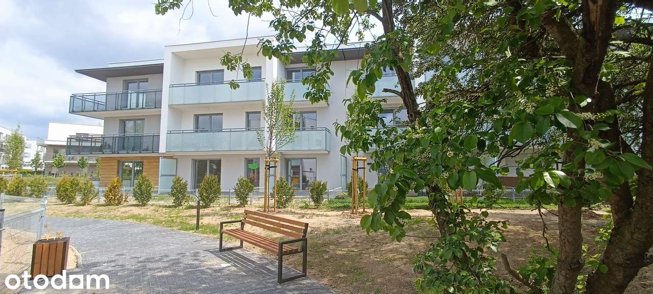 Mieszkanie z ogródkiem na parterze, 42,58 m²