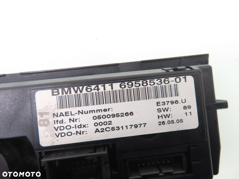 KLIMATRONIK BMW E90 695853601 - 3