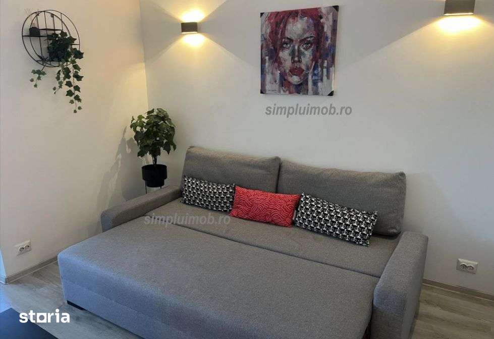 Garsoniera Renovata 50m Metrou Favorit Mobilat - Imagine principală: 4/7