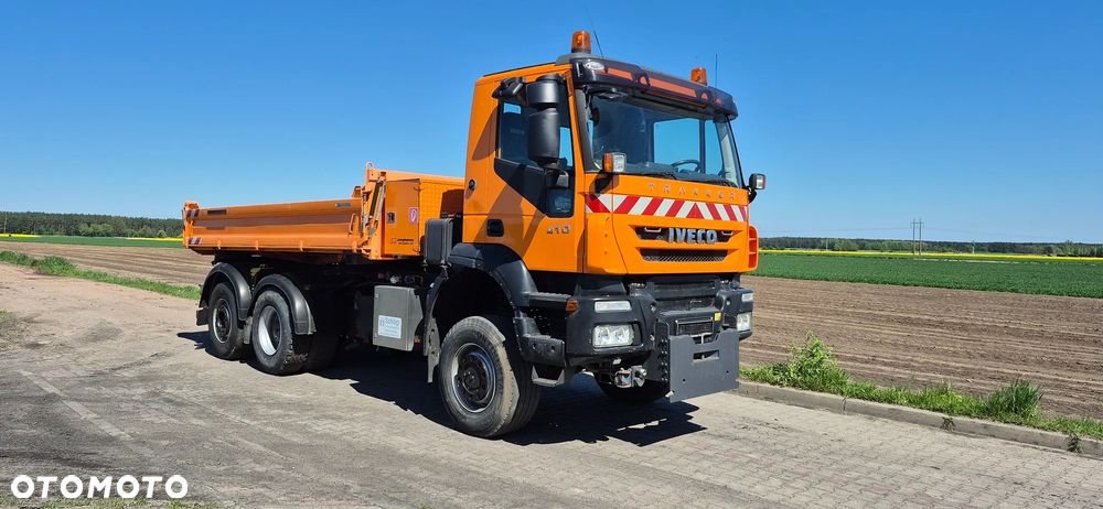 Iveco Trakker 410 6x4 na przednie koła blokada mostów - 4