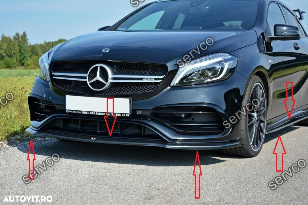 BodyKit Mercedes A Class W176 AMG Facelift 2015-2018 v1 Maxton Design - 1