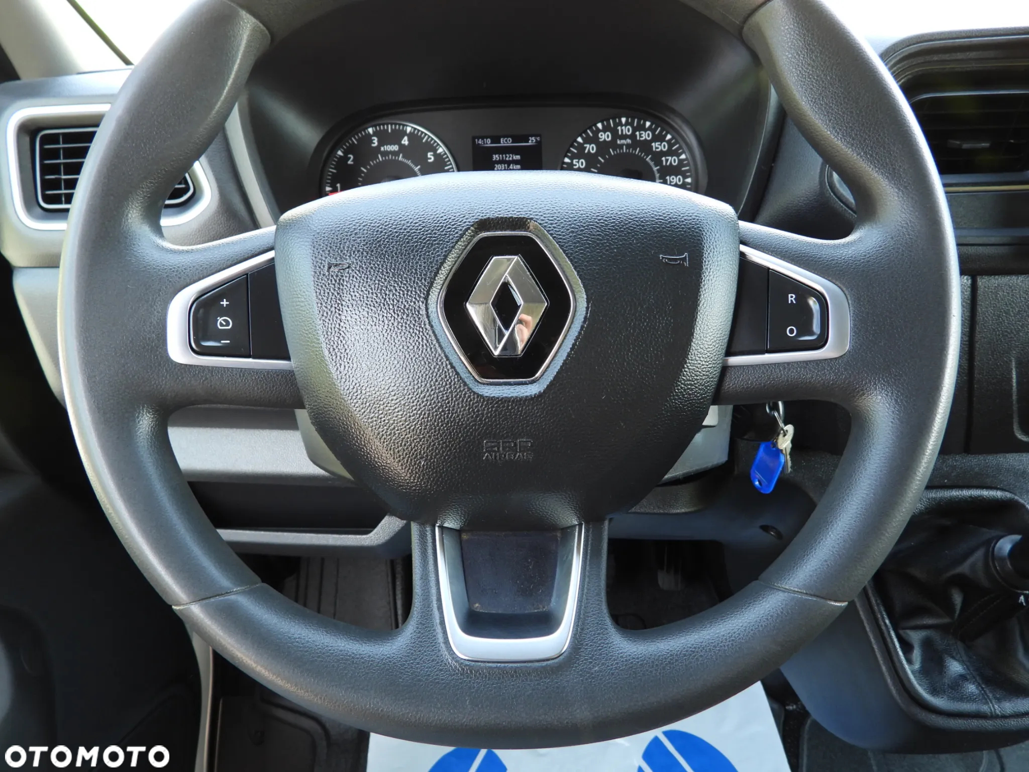 Renault MASTER  PLANDEKA 10 PALET WEBASTO TEMPOMAT LEDY PNEUMATYKA KLIMATYZACJA 165KM [ 540793 ] - 33