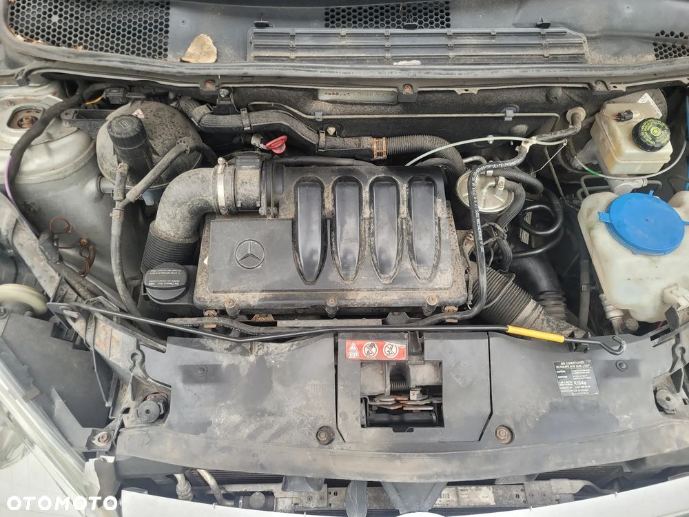 MERCEDES A KLASA W169 2.0 CDI 640941 skrzynia napęd sanki belka wahacz wahacze zacisk zaciski zwrotnica piasta - 2