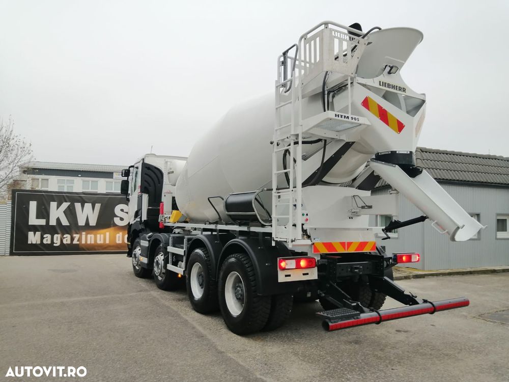 Renault C 430 8x4 Betoniera/Beton Mixer 9m3, TOP !!! - 7