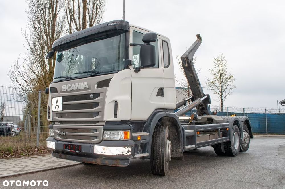 Scania G440 6x2 Hakowiec MEILLER / Oś skrętna podnoszona  / Euro 5/ - 1