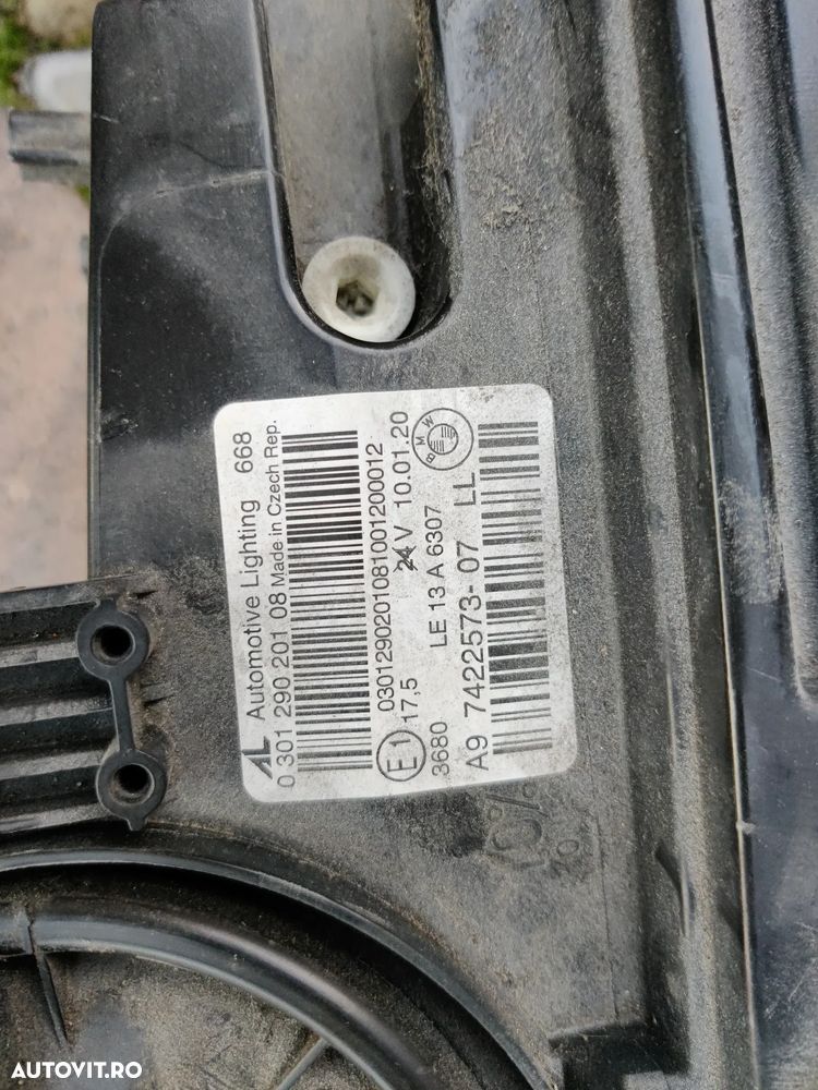 Far stanga fata cu Halogen BMW Seria 2 F45 F46 2014-2018 Europa 7422573-07 - 7