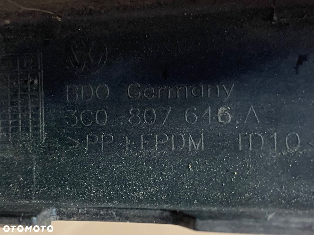 Listwa zderzaka przód lewa prawa volkswagen Passat b6 - 3