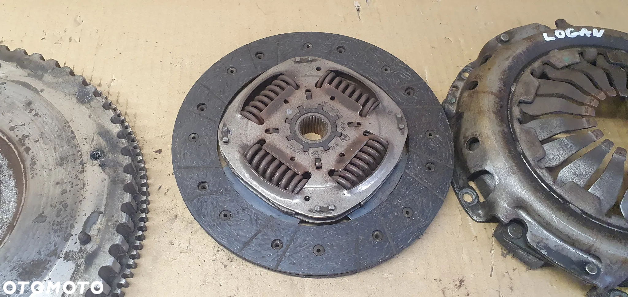Sprzęgło koło tarcza docisk Dacia Logan II 0.9 TCE 123116079R - 4
