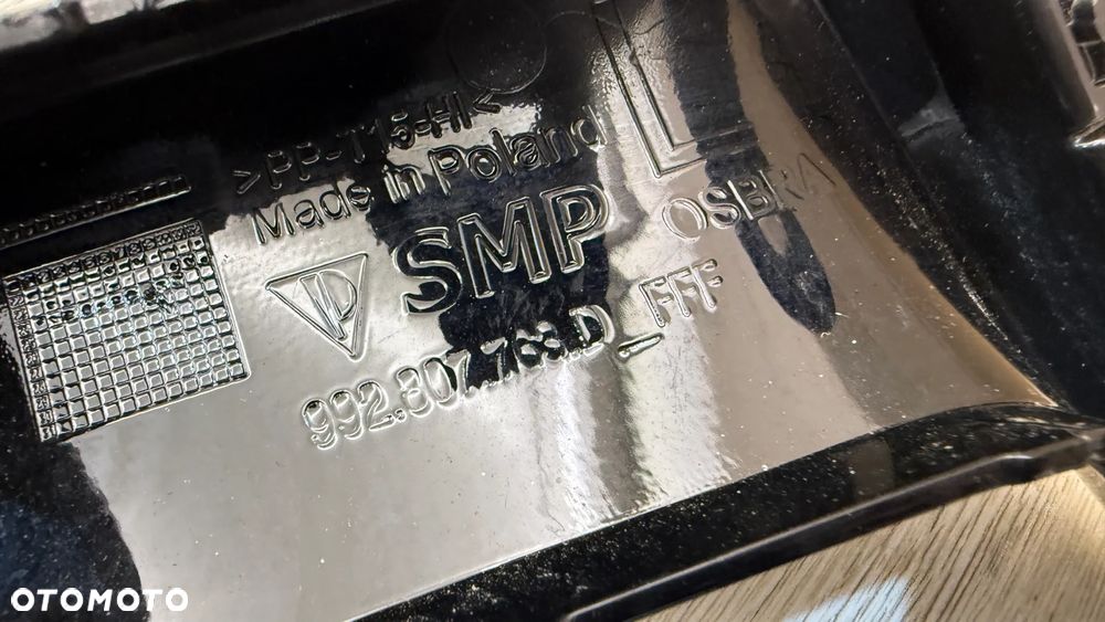 PORSCHE 911 992 LEWA LISTWA RAMKA KRATKA ZDERZAKA PRZÓD KA16/17LI - 5