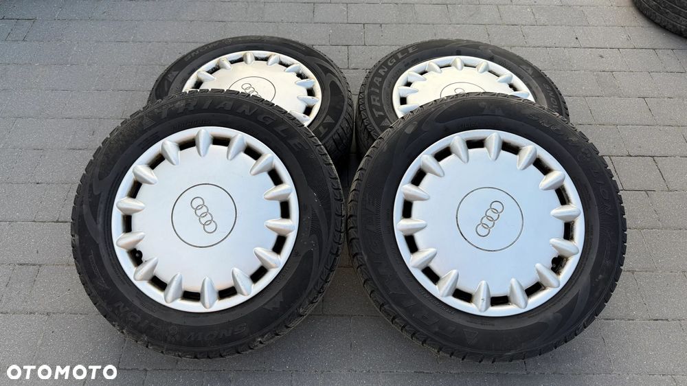 Koła r15 5x112 195/65 ET55 6J felgi audi seat skoda vw stalówki stalowe