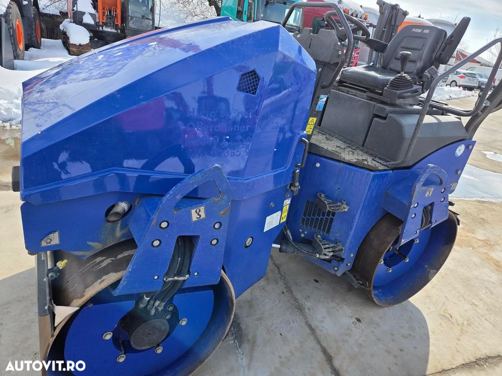 Ammann ARX 45, 4,5 tone, latime tambur 1,4t, 2019, 1.444h, motor KUBOTA 75CP, sistem stropire, STARE FOARTE BUNA-posibilitate leasing 3 ani-PROMOTIE 29.900 EUR+Tva - 2