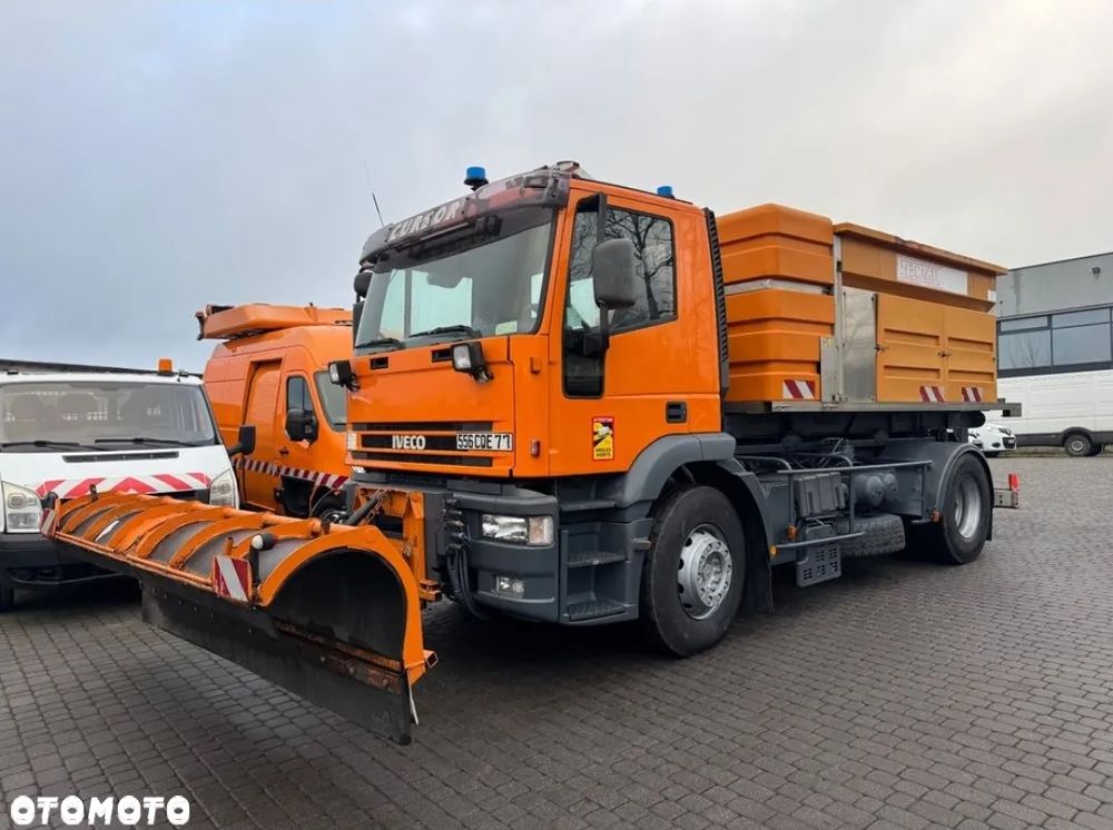 Iveco Eurotech 190E27 Hakowiec Solarka Piaskarka Specjalny Tylko 101tys km - 1