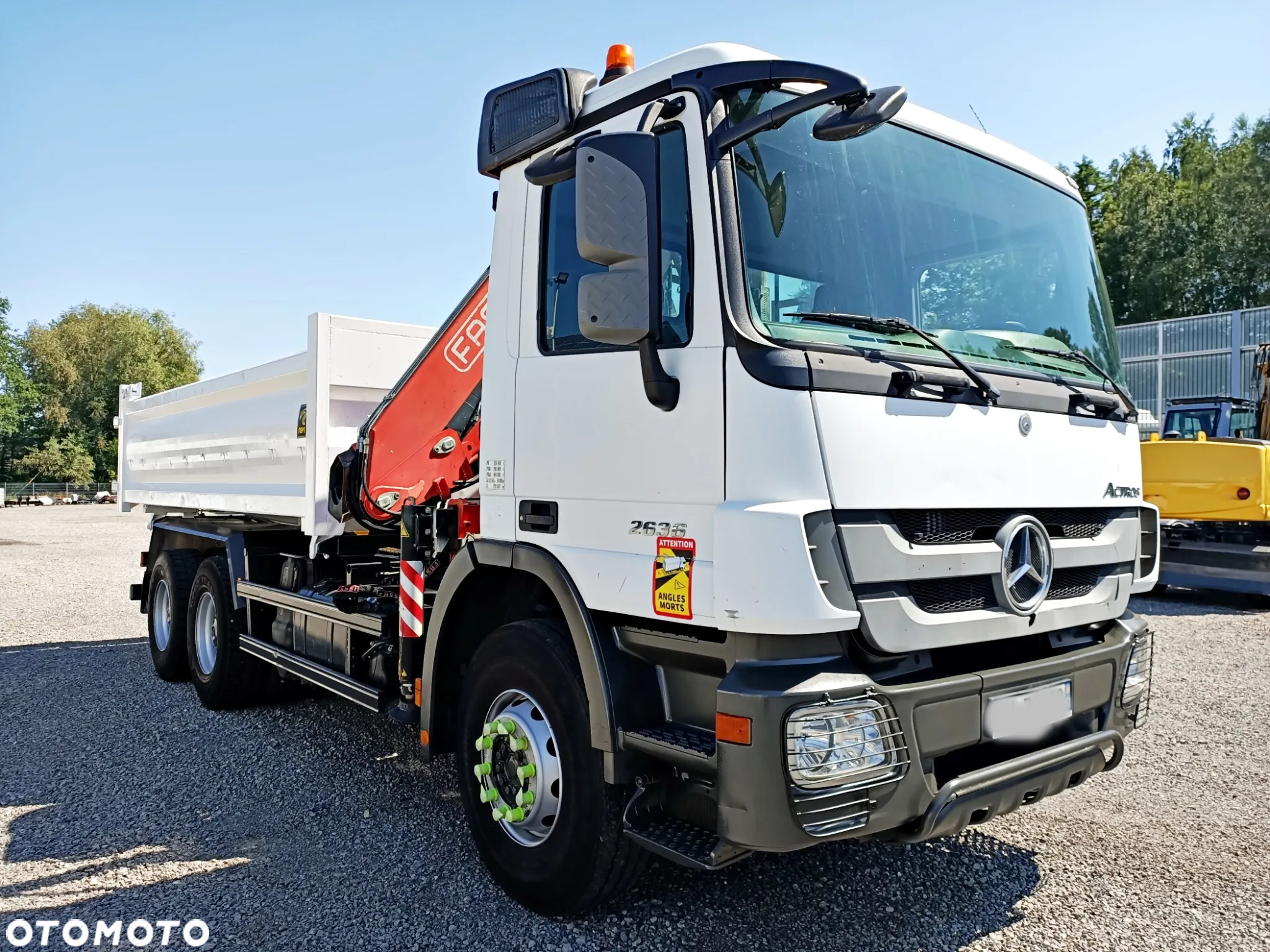 Mercedes-Benz Actros 2636 6x4 HDS Żuraw Dźwig Fassi Wywrotka Hydroburta - 8
