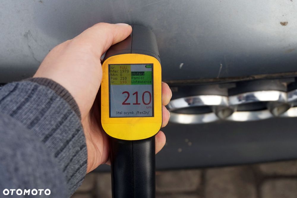 MASKA ZDERZAK BŁOTNIKI LAMPY 80 B3 LY7P  AUDI 1986-1991 SZARY PRZÓD KOMPLETNY - 7