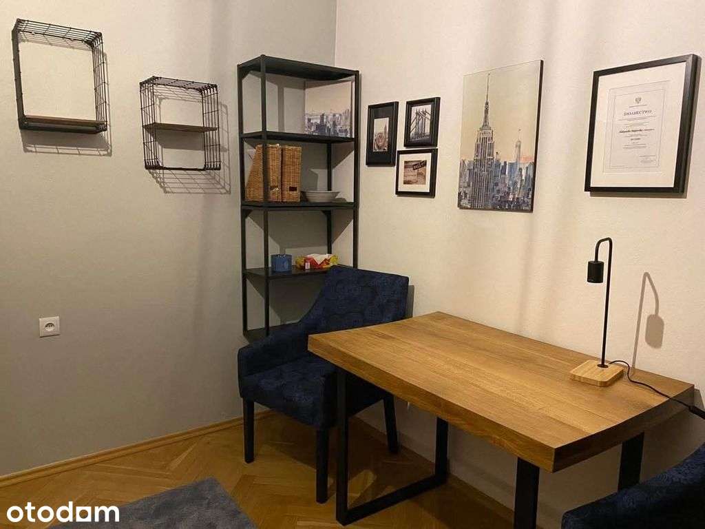 Bezpośrednio ok. Łazienek, w loftowym stylu, cicho