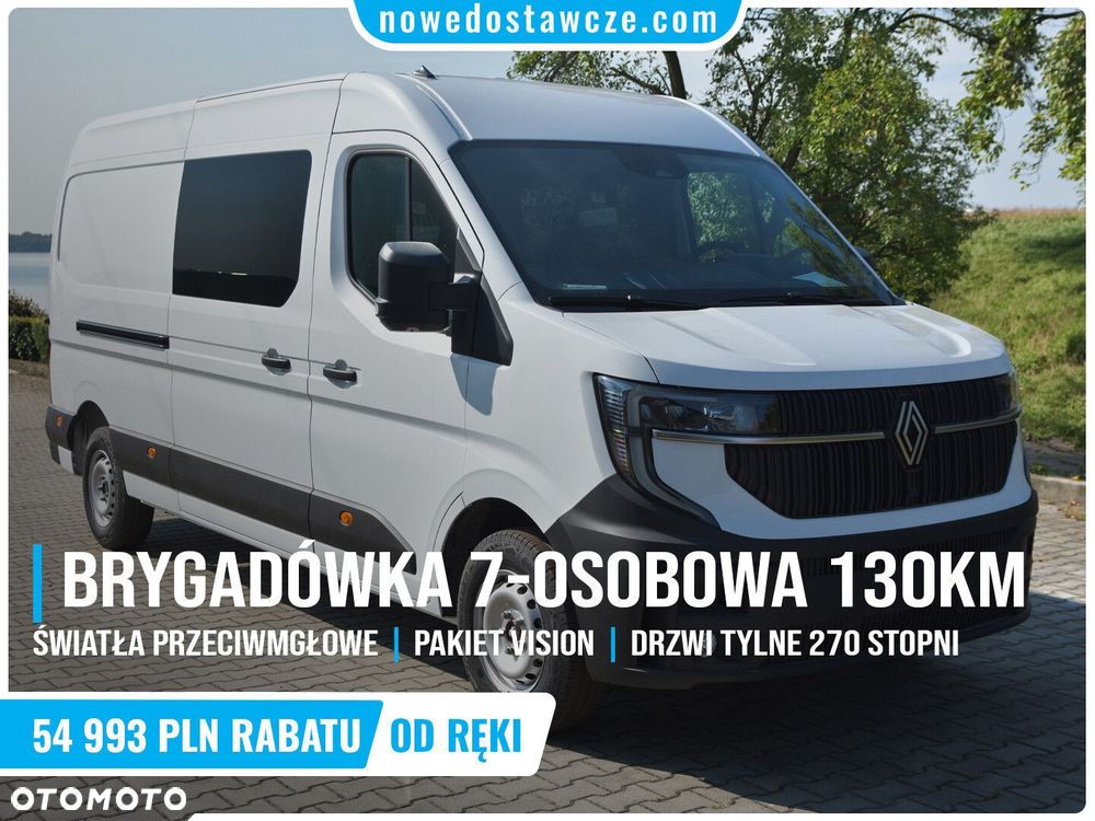 Renault Master Furgon EXTRA L3H2 Zabudowa 7 Osób 2.0 130KM FWD - 2