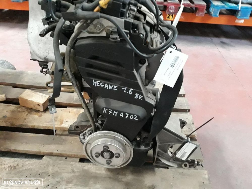 MOTOR COMPLETO RENAULT MEGANE I 1996 -K7M 702 - 2