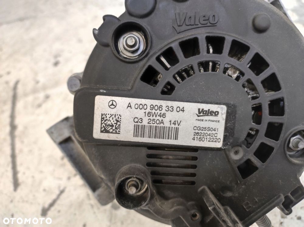 alternator s klasa w222 222 3.0v6 43 amg - 8