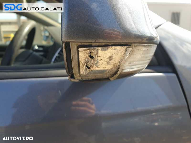 Oglinda Electrica Dreapta FARA Pliere Rabatare cu Defect VW Jetta 2005 - 2011 Culoare LD7X - 3