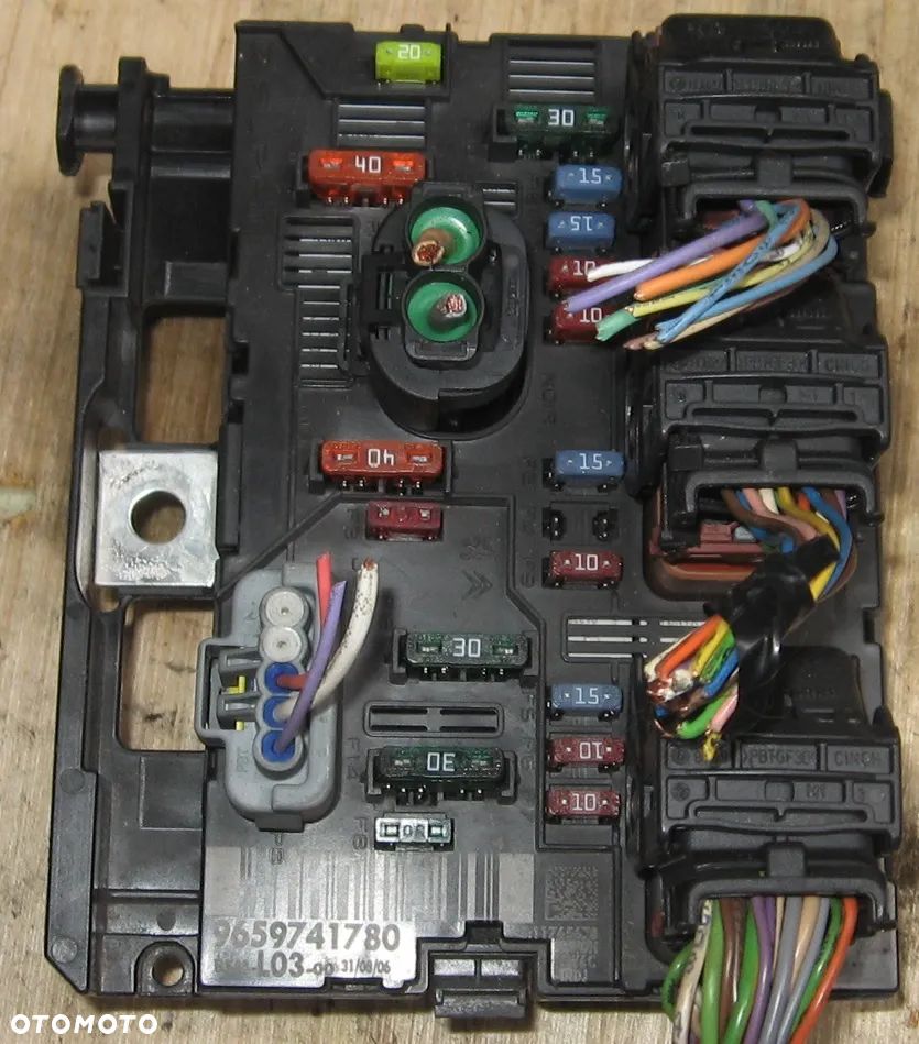 BSM-L03-00 sterownik moduł BSM PEUGEOT 307 CITROEN C2 C3 9659741780